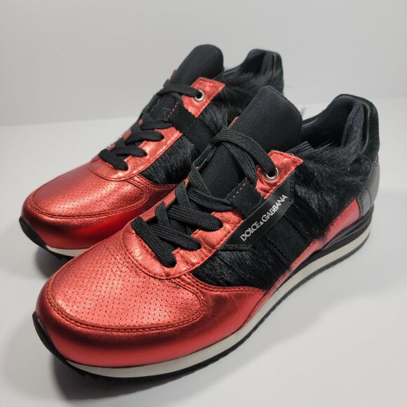 DOLCE & GABBANA Pre- Owned Furr Multicolor Sneakers - Picture 9 of 16